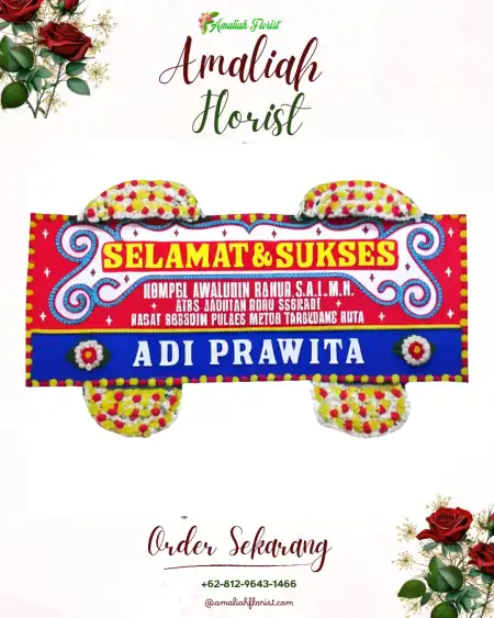 Papan Bunga Ucapan Selamat Yehu